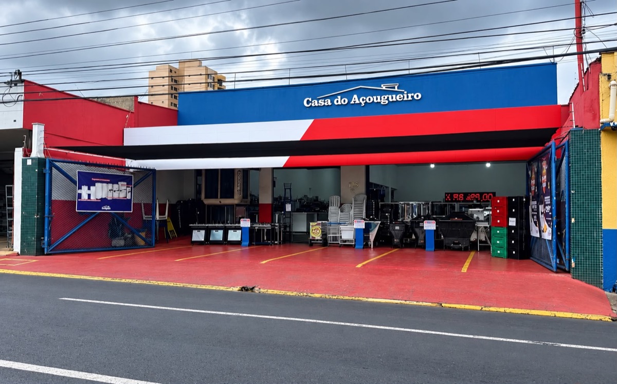 Fachada da Casa do Açougueiro na Av. Saudade