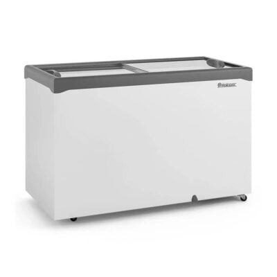 Freezer Horizontal Dp ação tampa vidro 410l ghde 410 - Freezer Preço
