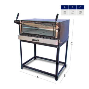 Forno de Pizza Cristalaço 80x60